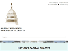 Tablet Screenshot of afa-ncc.org